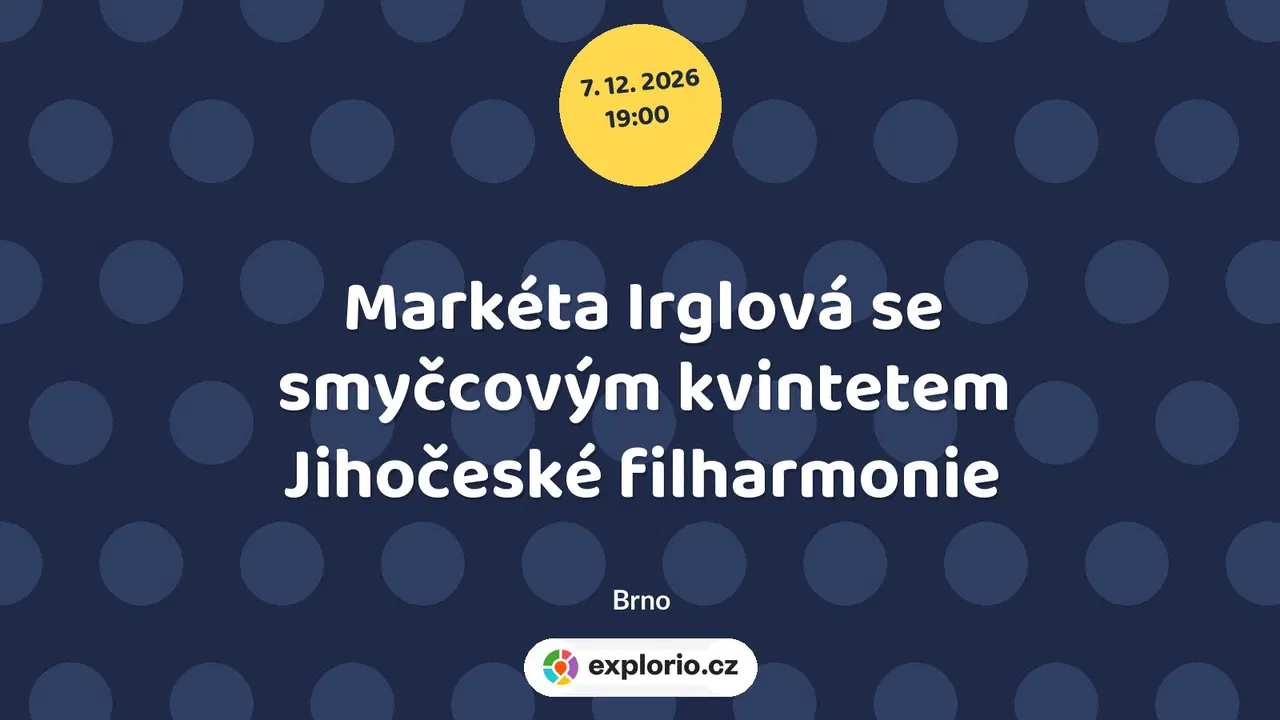 Markéta Irglová se smyčcovým kvintetem Jihočeské filharmonie – divadlo, Hudba a Kino, Brno