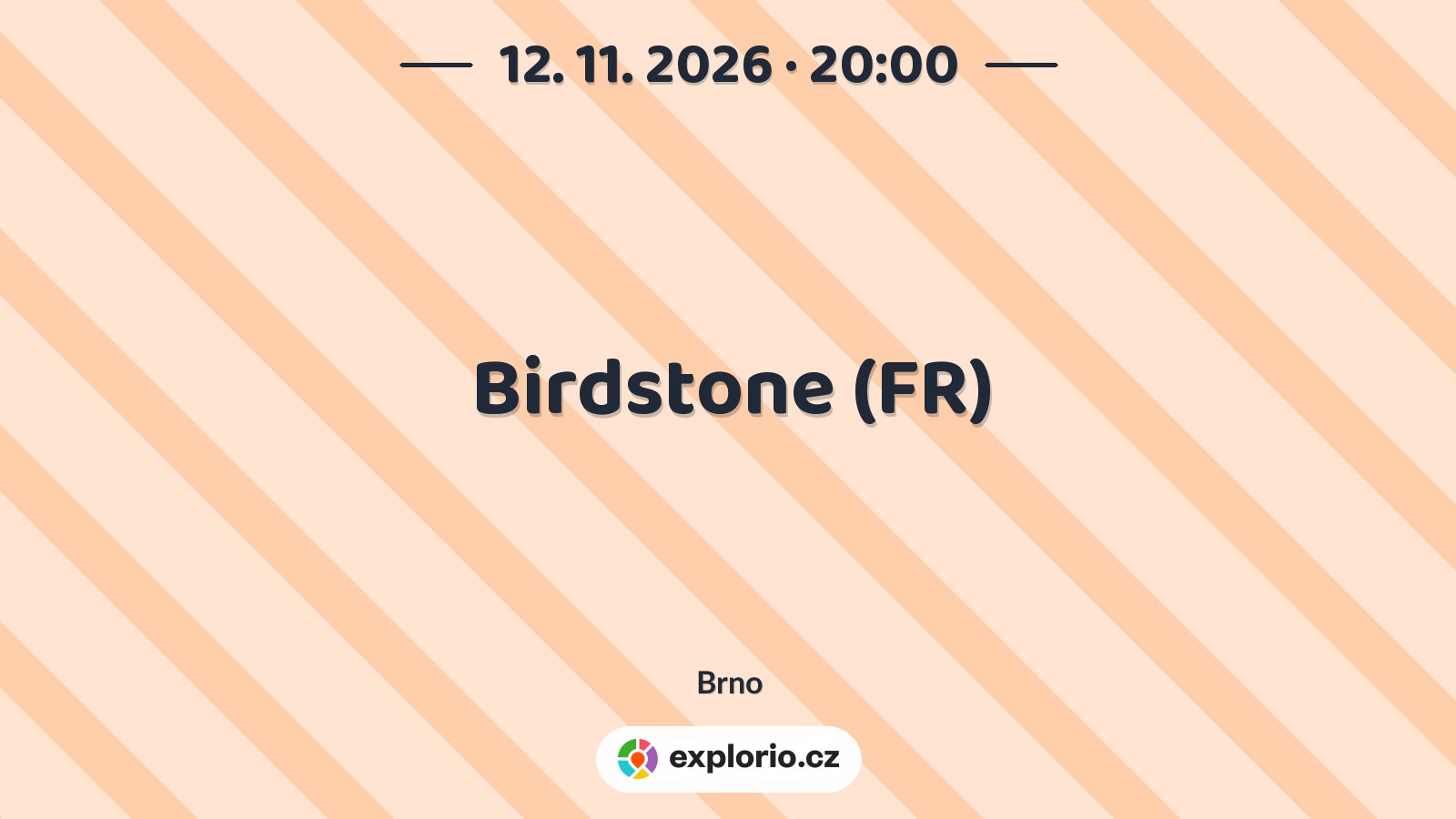 Birdstone (FR) – divadlo, Hudba a Kino, Brno