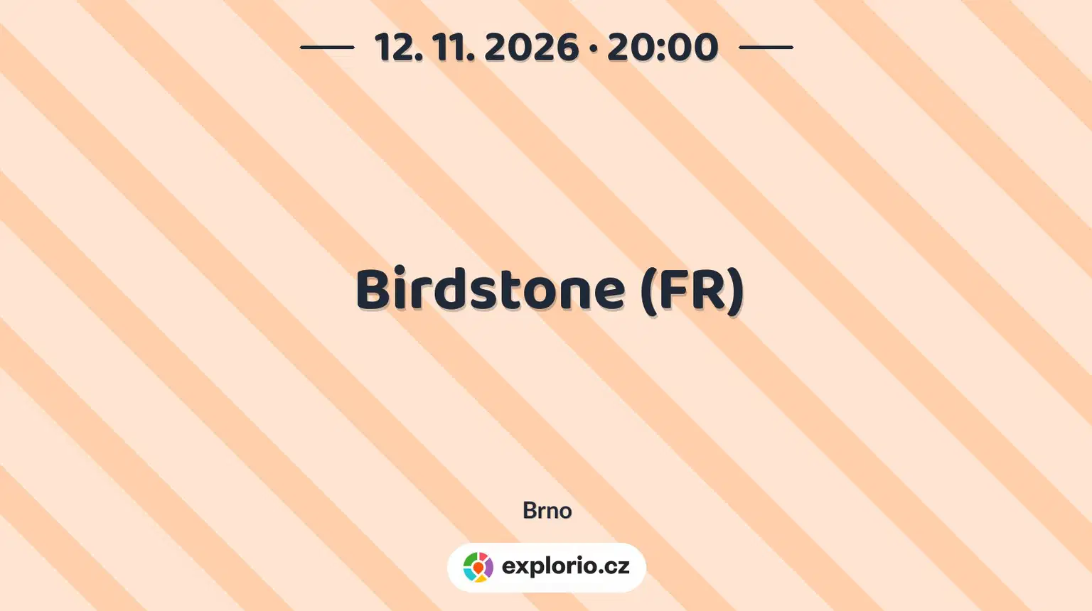 Birdstone (FR) – divadlo, Hudba a Kino, Brno