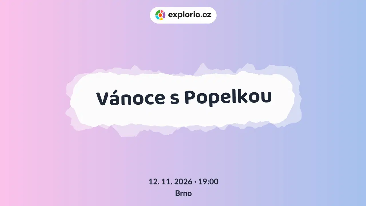 Vánoce s Popelkou – divadlo, Hudba a Kino, Brno