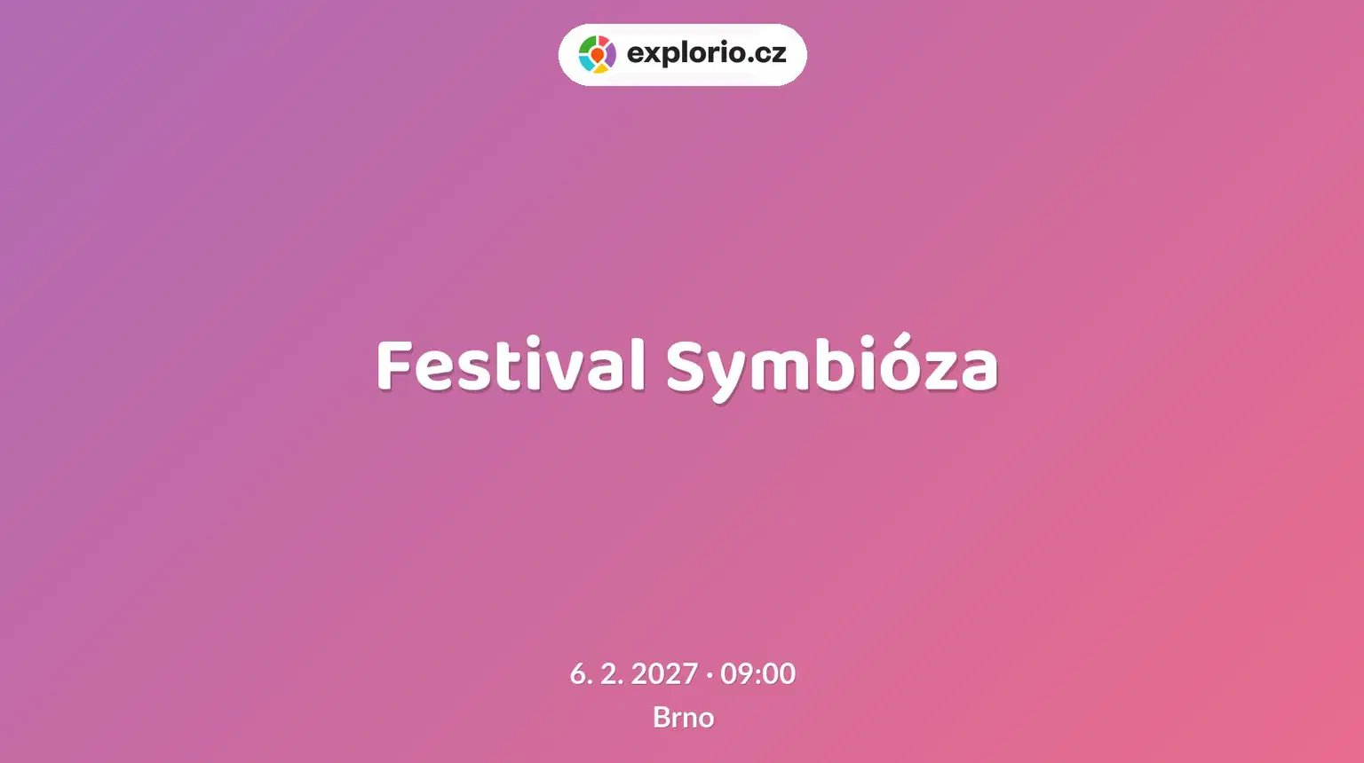 Festival Symbióza – festivaly a Slavnosti, Brno