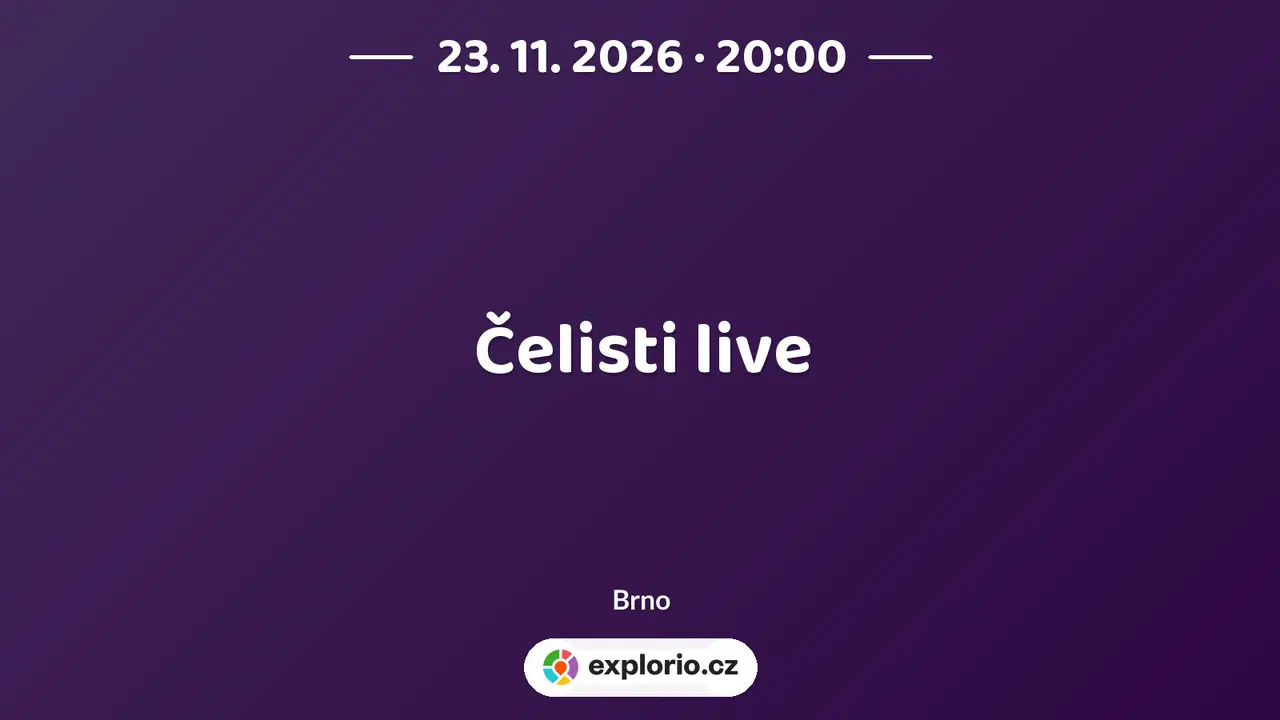 Čelisti live – divadlo, Hudba a Kino, Brno