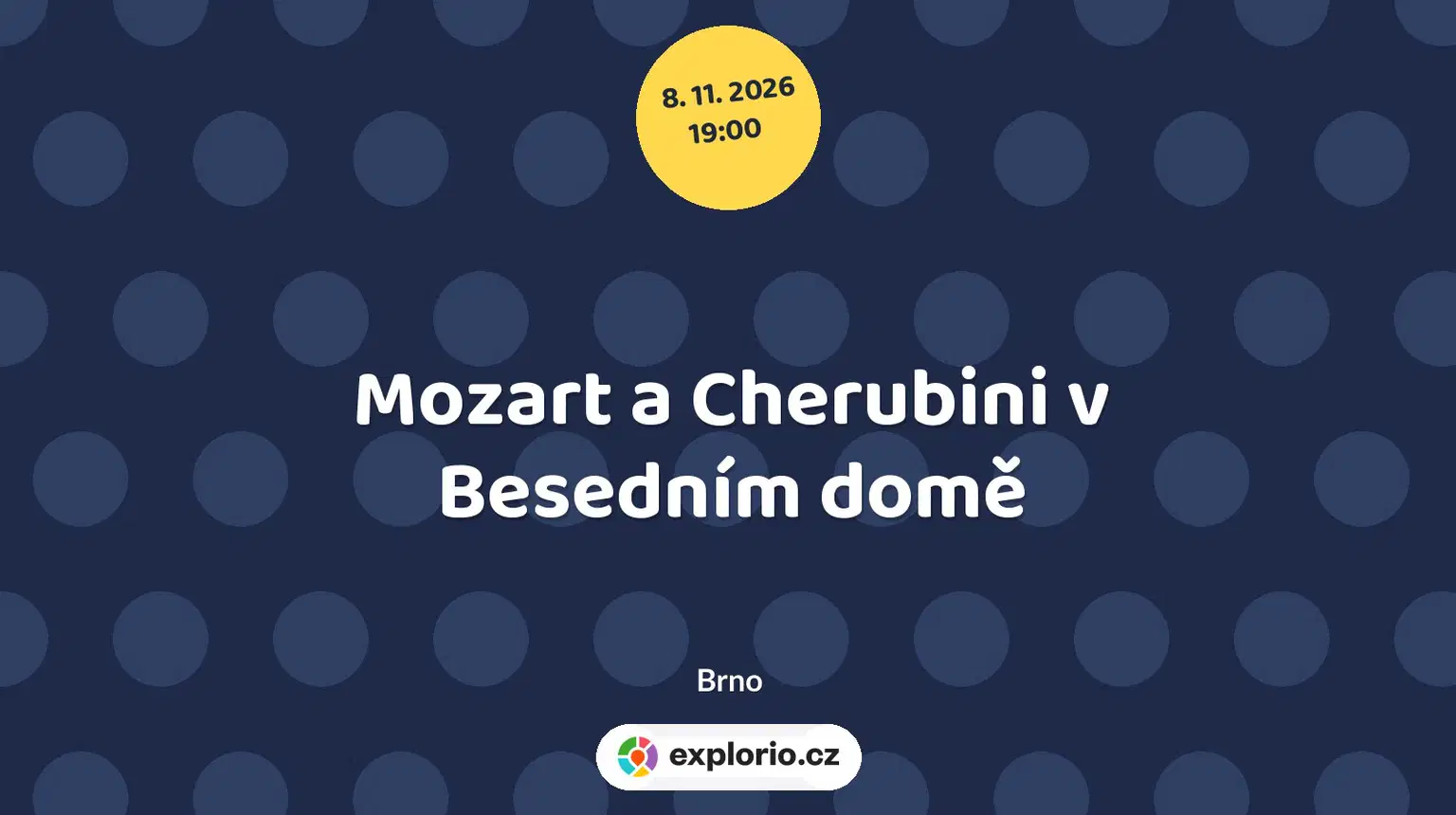 Mozart a Cherubini v Besedním domě – divadlo, Hudba a Kino, Brno