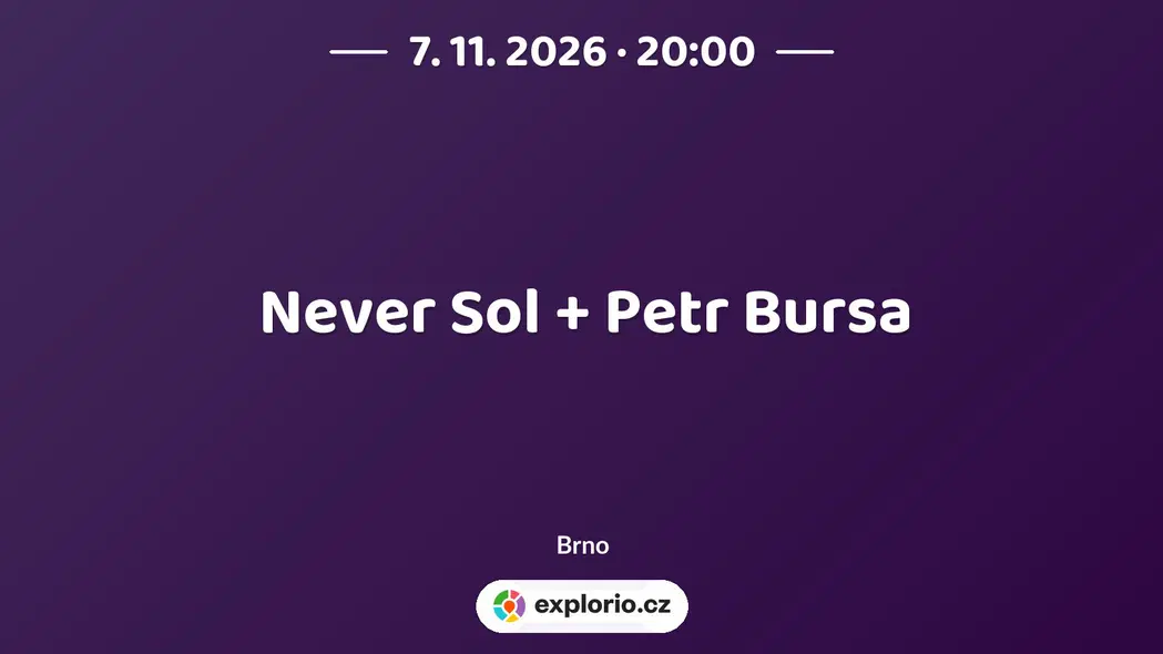 Never Sol + Petr Bursa – divadlo, Hudba a Kino, Brno