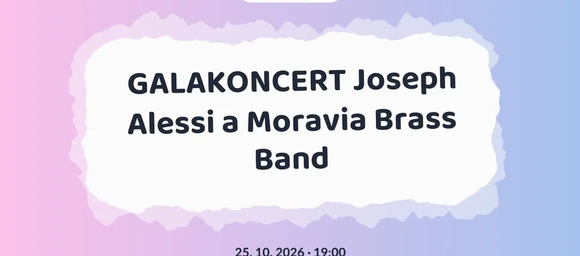 GALAKONCERT Joseph Alessi a Moravia Brass Band – divadlo, Hudba a Kino, Brno