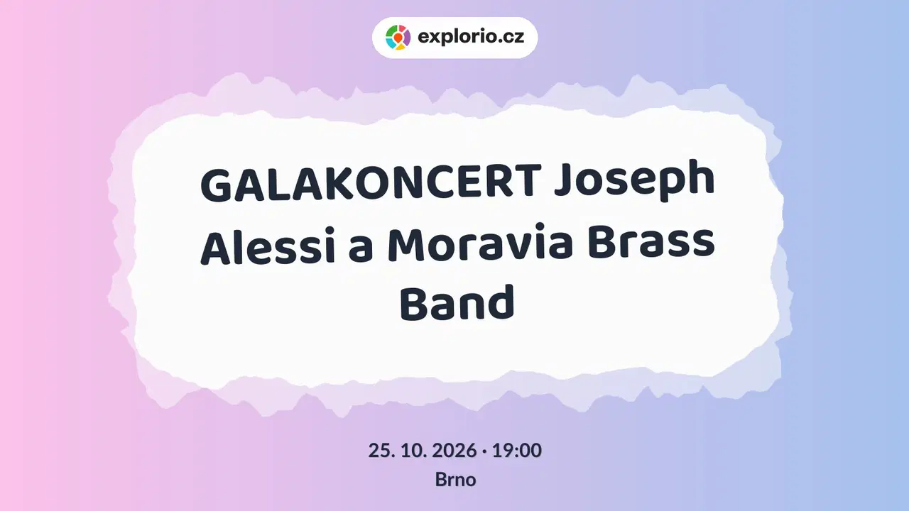 GALAKONCERT Joseph Alessi a Moravia Brass Band – divadlo, Hudba a Kino, Brno