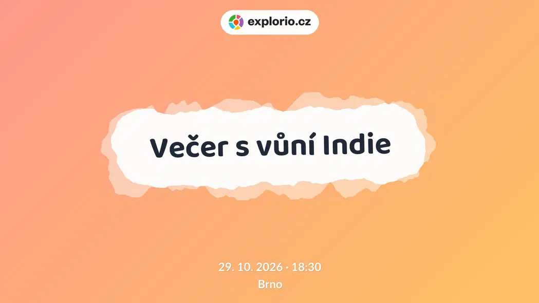 Večer s vůní Indie – divadlo, Hudba a Kino, Brno
