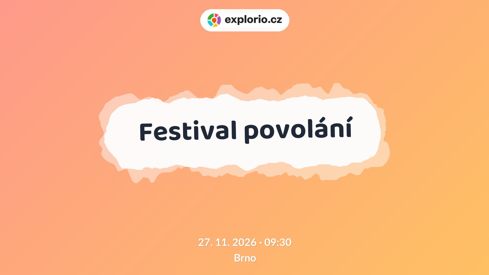 Festival povolání – festivaly a Slavnosti, Brno