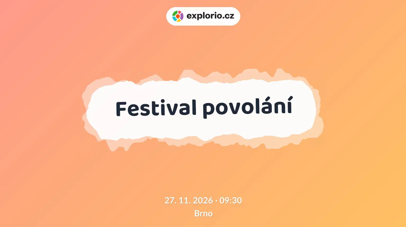 Festival povolání – festivaly a Slavnosti, Brno