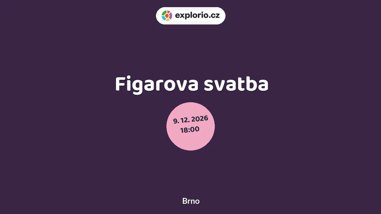 Figarova svatba – divadlo, Hudba a Kino, Brno