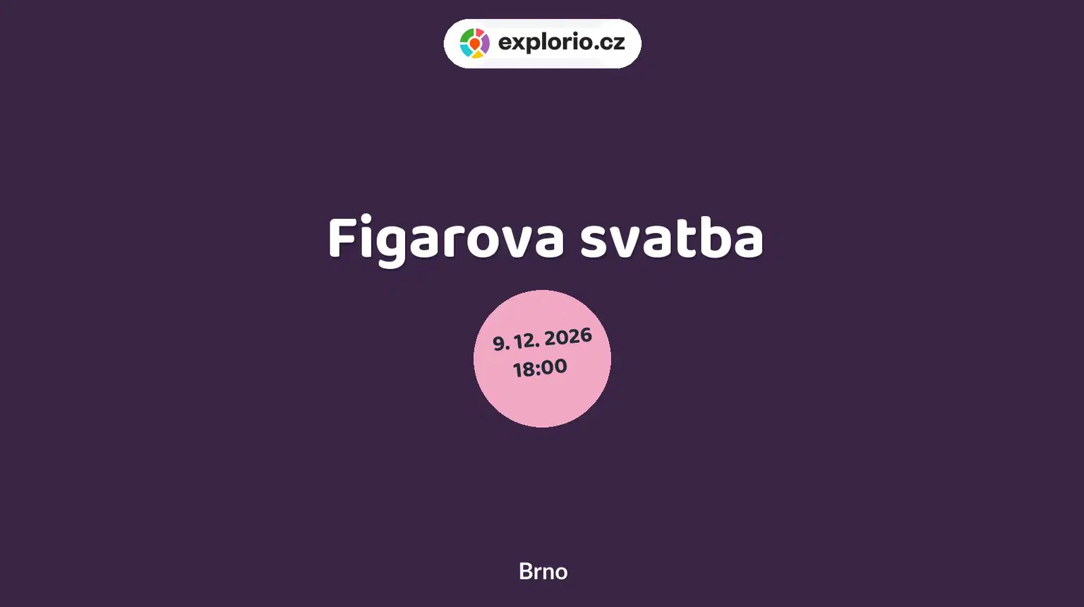 Figarova svatba – divadlo, Hudba a Kino, Brno