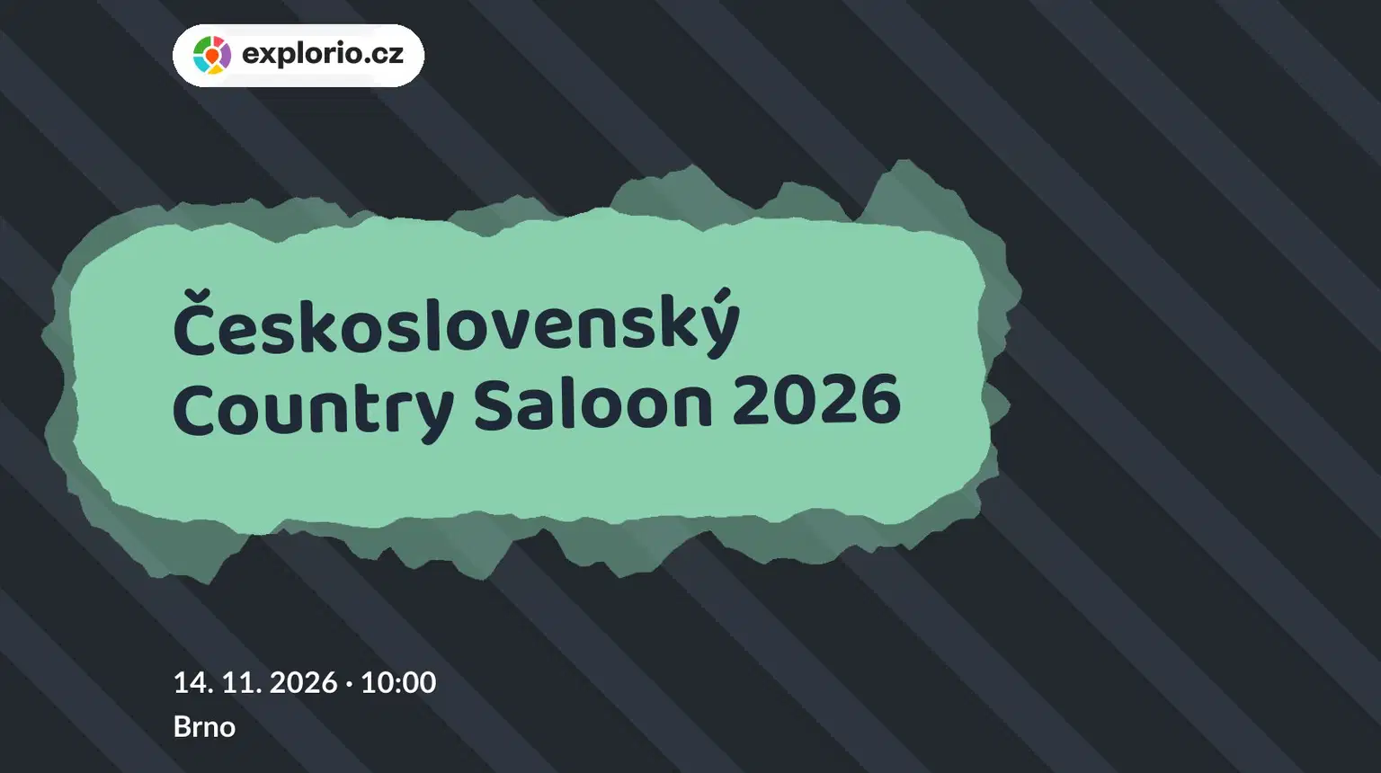 Československý Country Saloon 2026 – divadlo, Hudba a Kino, Brno