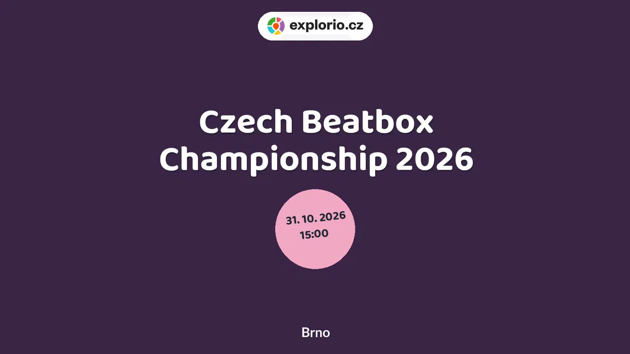 Czech Beatbox Championship 2026 – divadlo, Hudba a Kino, Brno