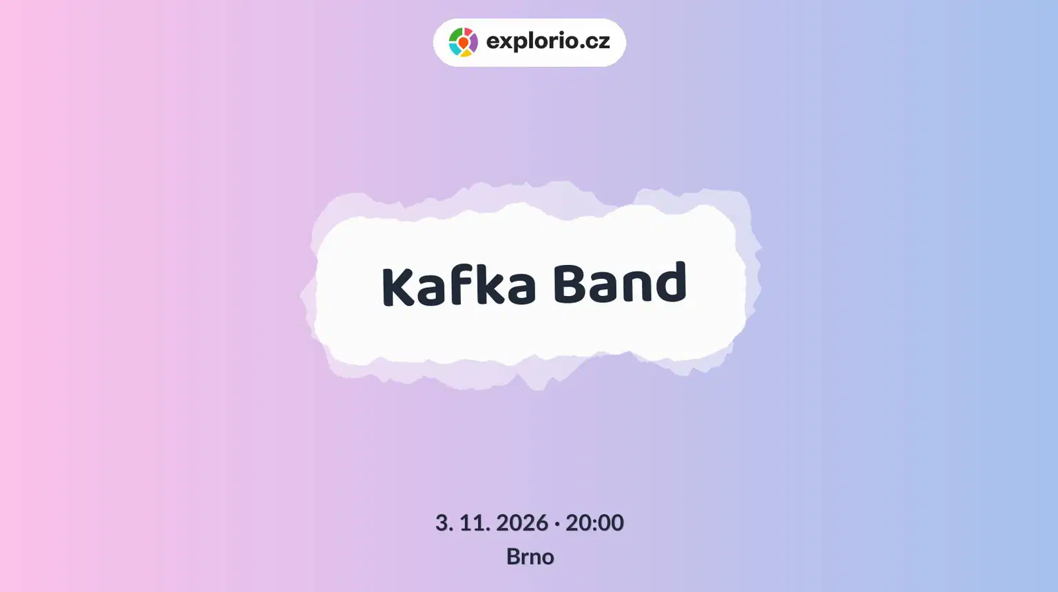 Kafka Band – divadlo, Hudba a Kino, Brno