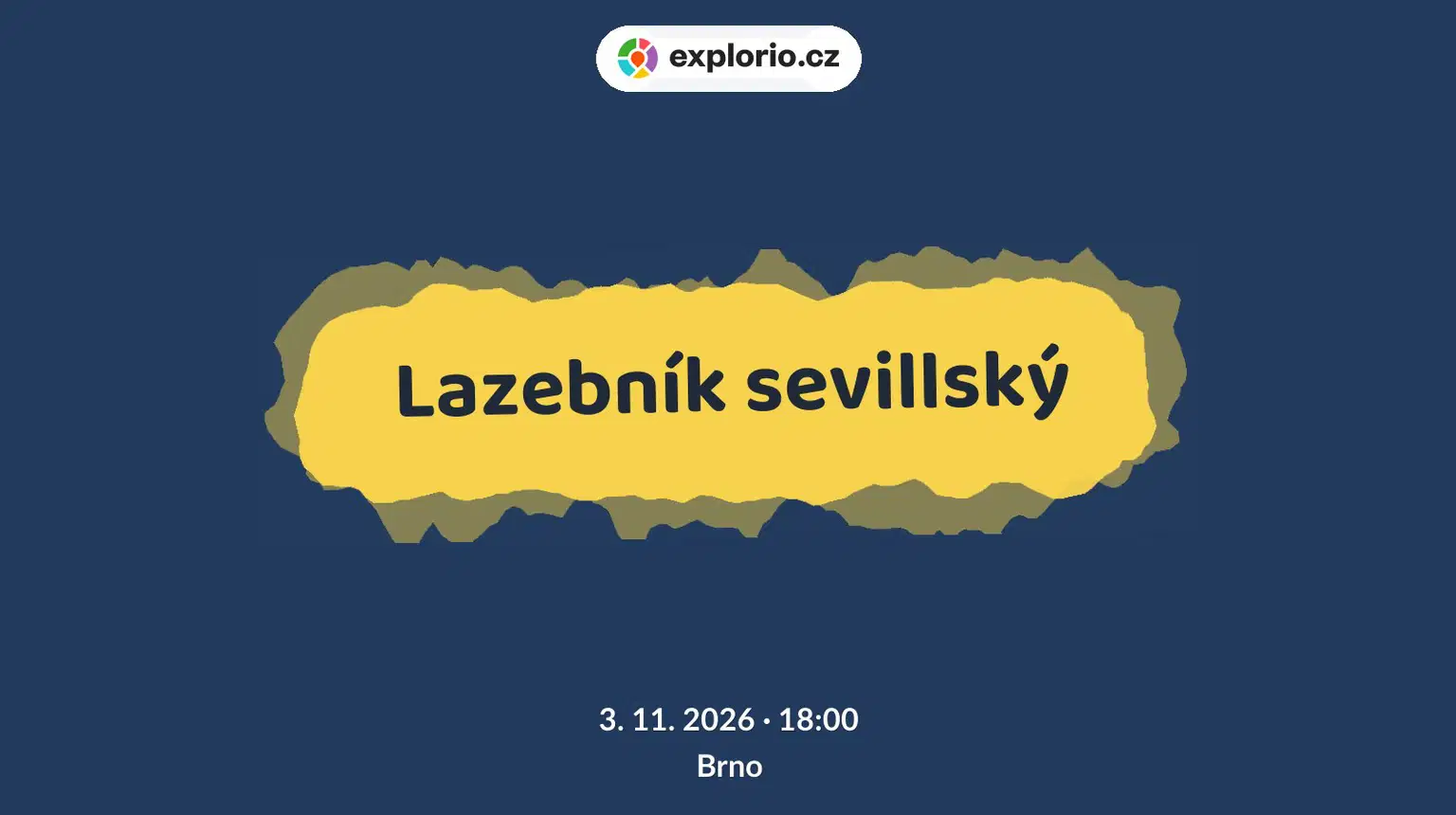 Lazebník sevillský – divadlo, Hudba a Kino, Brno