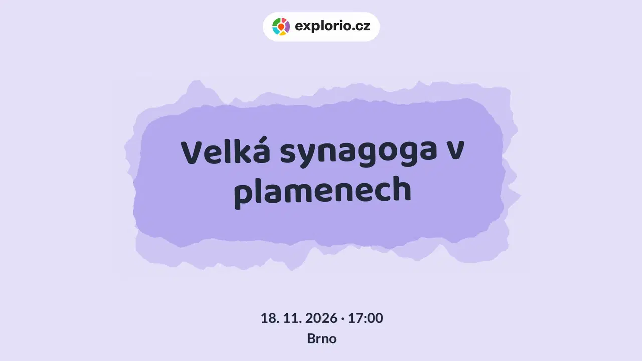 Velká synagoga v plamenech – prohlídky a Muzea, Brno