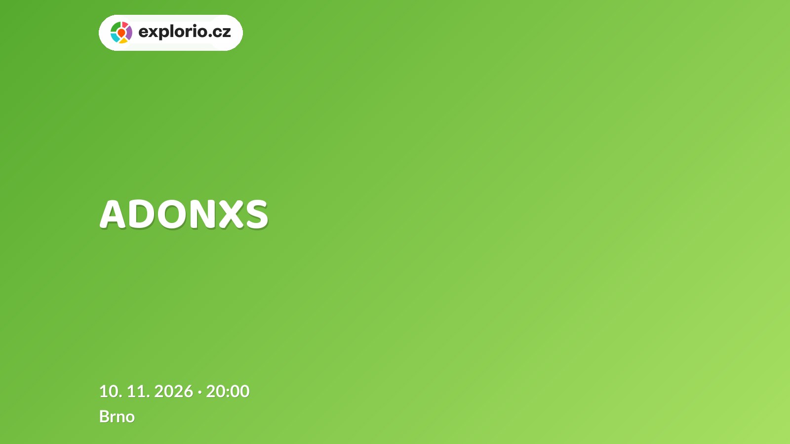 ADONXS – divadlo, Hudba a Kino, Brno