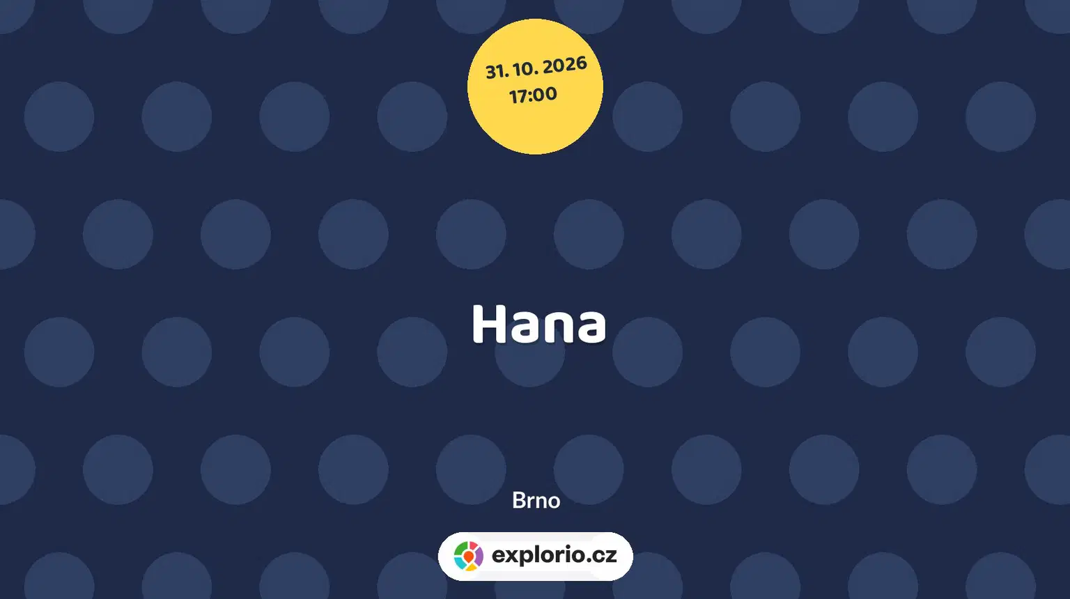 Hana – divadlo, Hudba a Kino, Brno