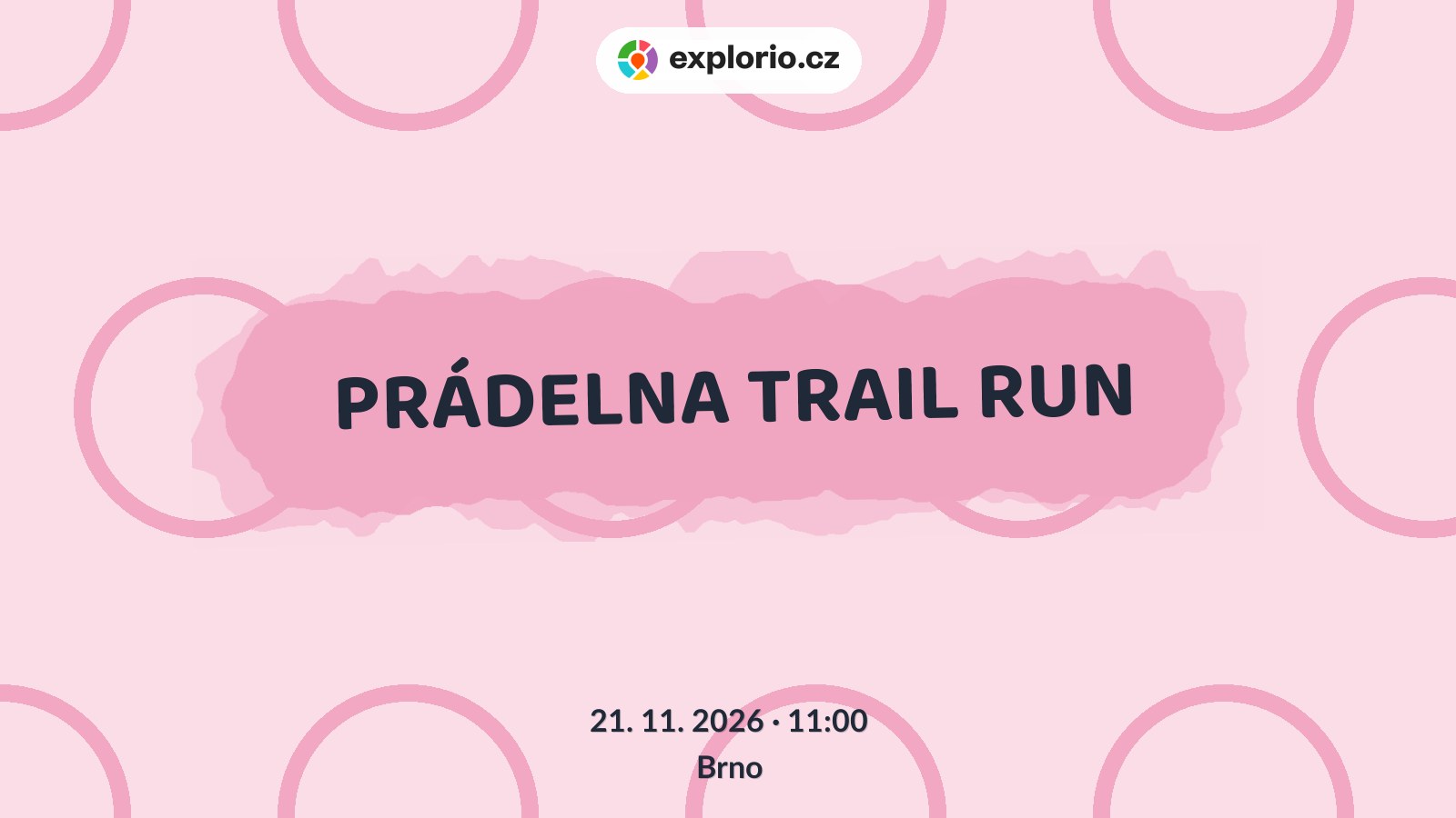 PRÁDELNA TRAIL RUN – sport a Pohyb, Brno