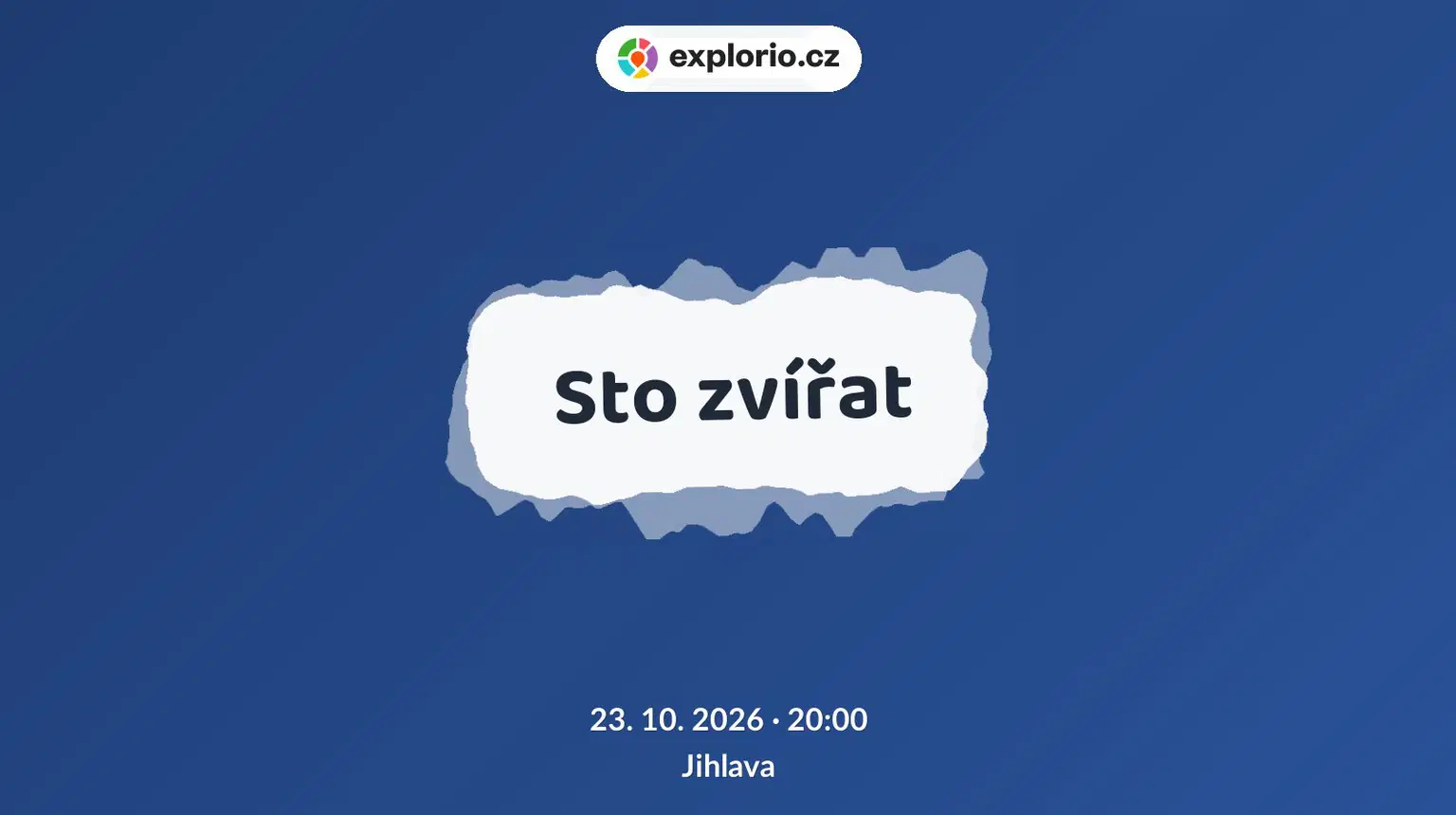 Sto zvířat – divadlo, Hudba a Kino, Jihlava