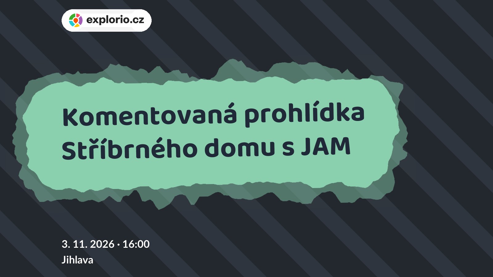Komentovaná prohlídka Stříbrného domu s JAM – prohlídky a Muzea, Jihlava