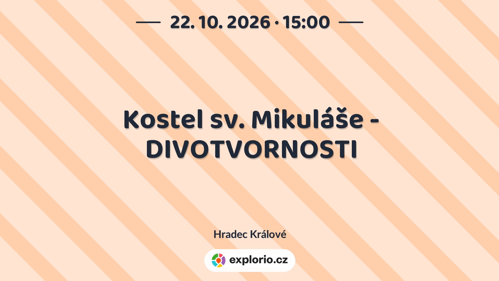 Kostel sv. Mikuláše - DIVOTVORNOSTI – prohlídky a Muzea, Hradec Králové