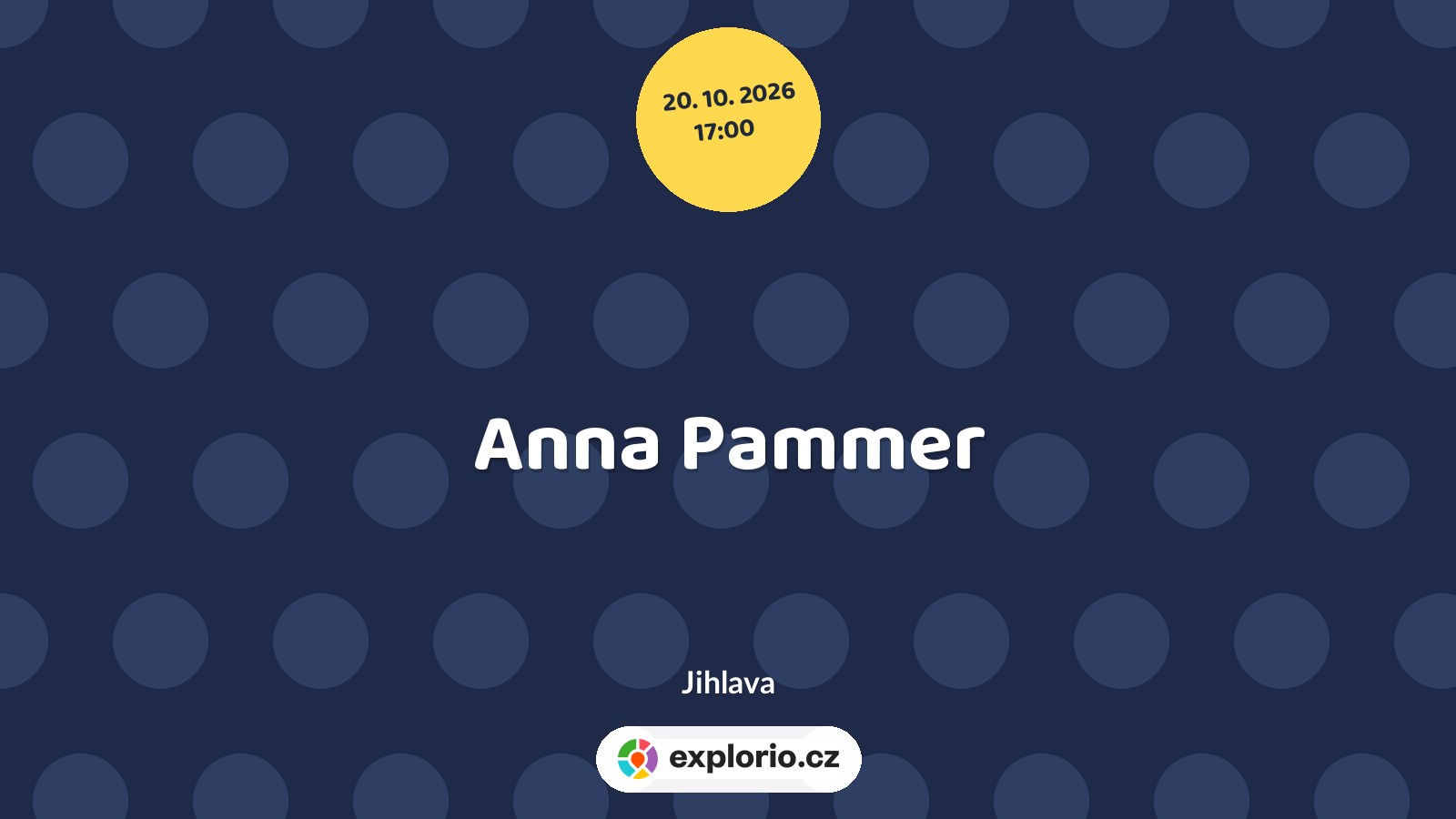 Anna Pammer – divadlo, Hudba a Kino, Jihlava
