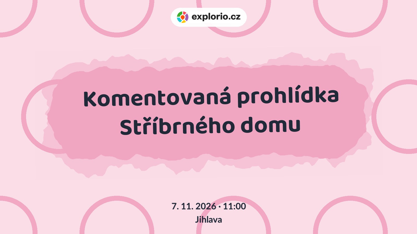 Komentovaná prohlídka Stříbrného domu – prohlídky a Muzea, Jihlava
