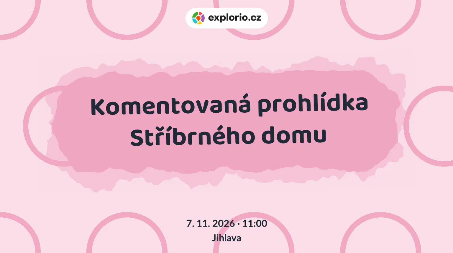 Komentovaná prohlídka Stříbrného domu – prohlídky a Muzea, Jihlava