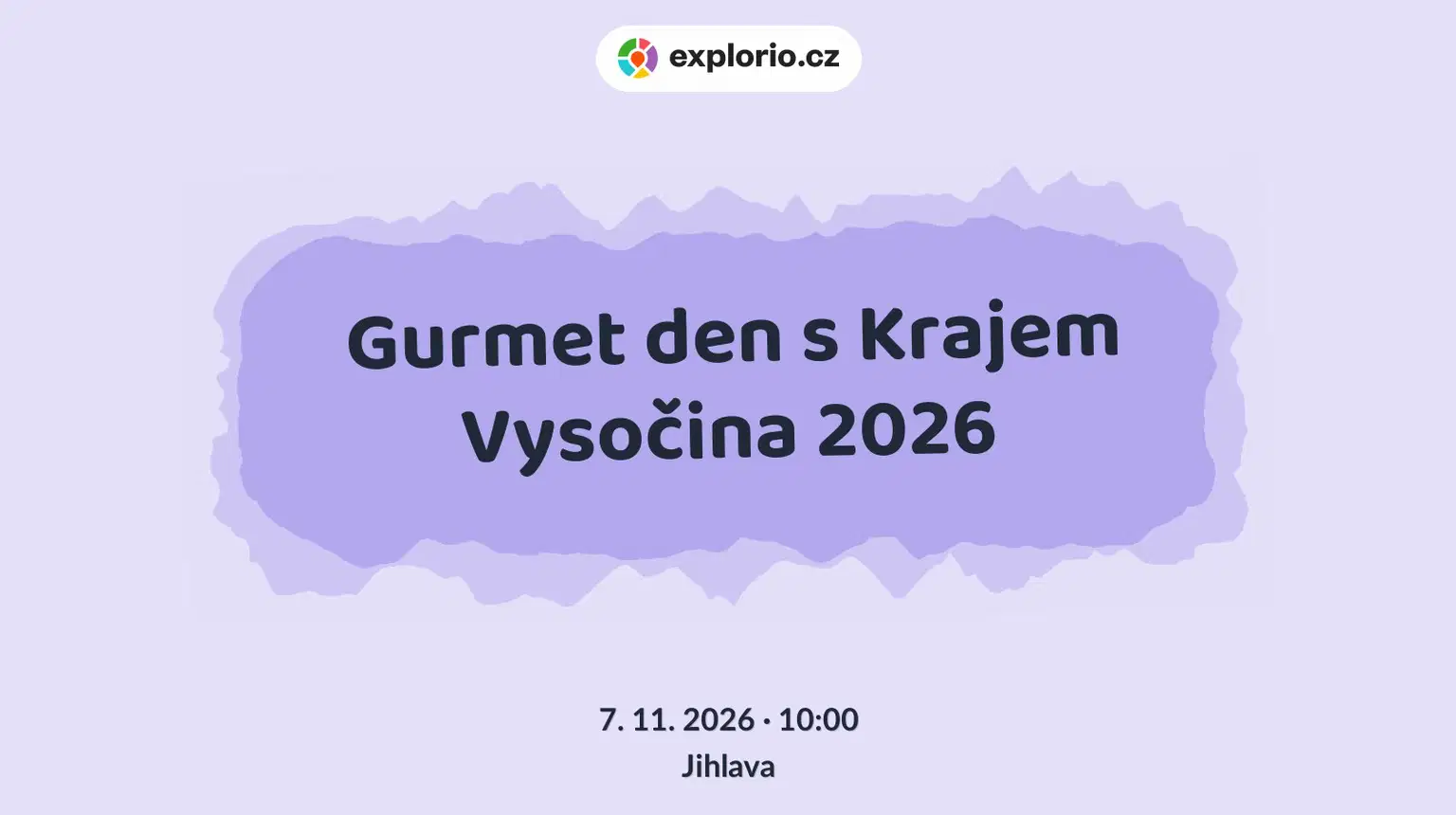 Gurmet den s Krajem Vysočina 2026 – festivaly a Slavnosti, Jihlava