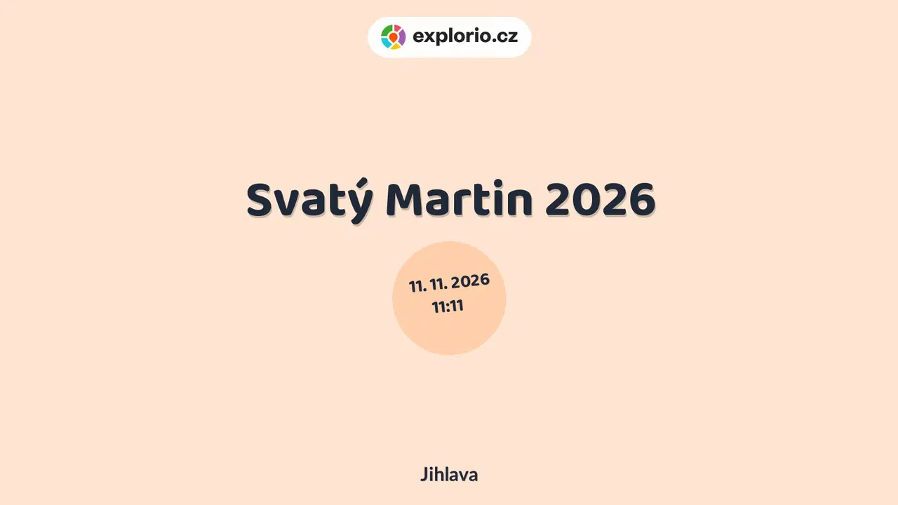 Svatý Martin 2026 – festivaly a Slavnosti, Jihlava