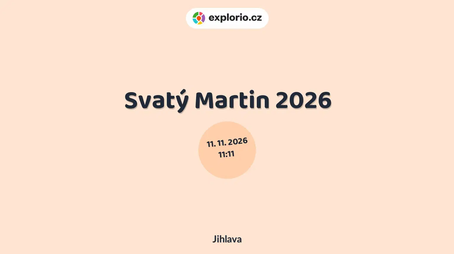 Svatý Martin 2026 – festivaly a Slavnosti, Jihlava