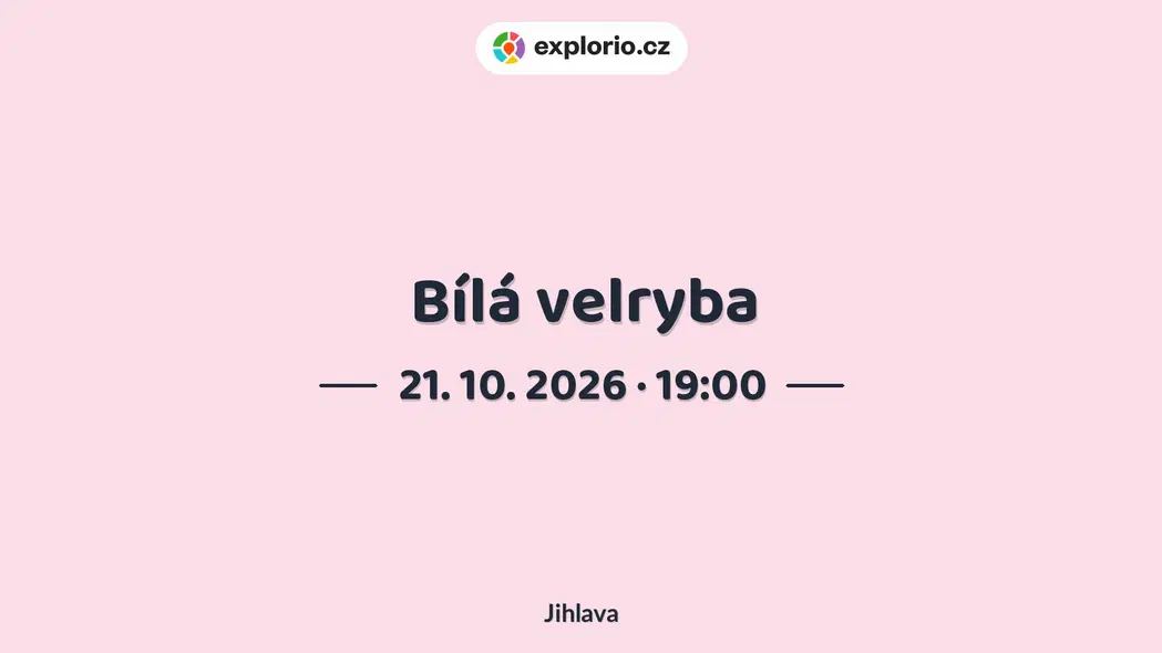Bílá velryba – divadlo, Hudba a Kino, Jihlava