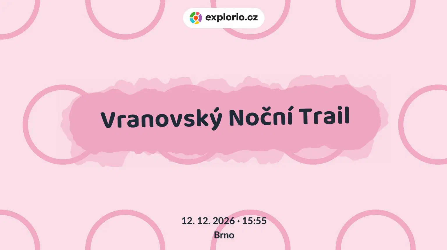 Vranovský Noční Trail – sport a Pohyb, Brno