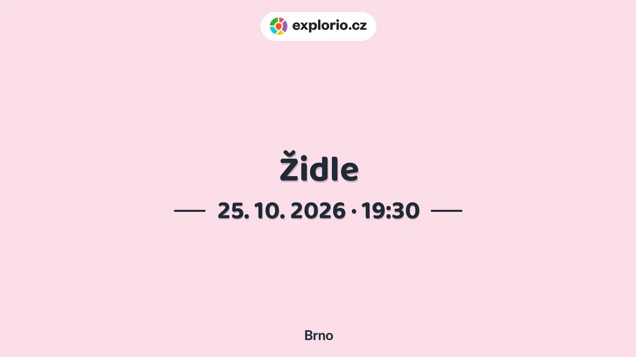 Židle – divadlo, Hudba a Kino, Brno