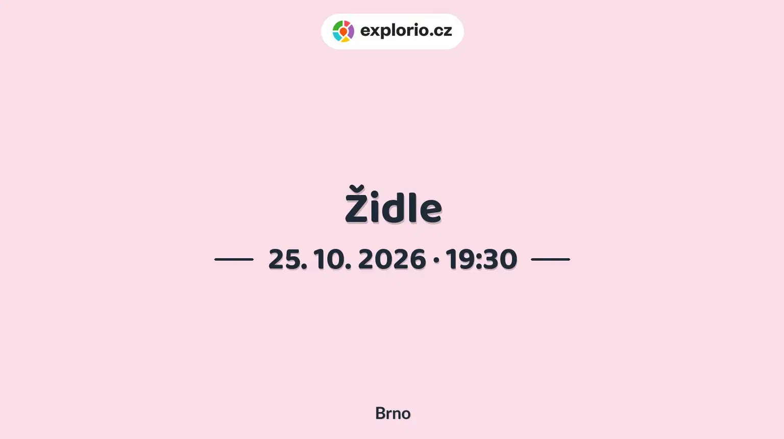 Židle – divadlo, Hudba a Kino, Brno