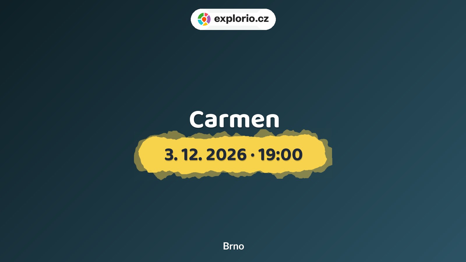Carmen – divadlo, Hudba a Kino, Brno