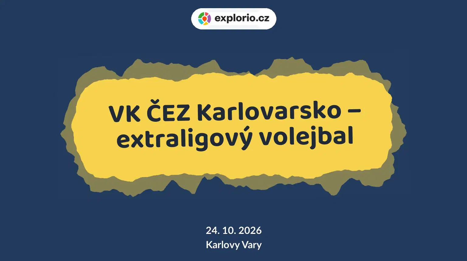 VK ČEZ Karlovarsko – extraligový volejbal – sport a Pohyb, Karlovy Vary