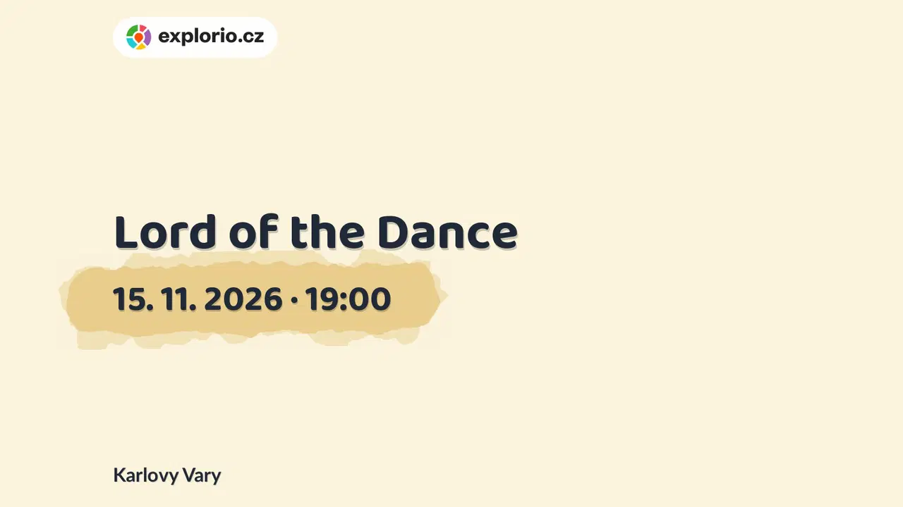 Lord of the Dance – divadlo, Hudba a Kino, Karlovy Vary
