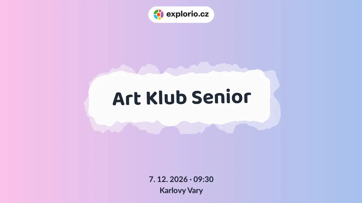 Art Klub Senior – tvořivé dílny a Workshopy, Karlovy Vary
