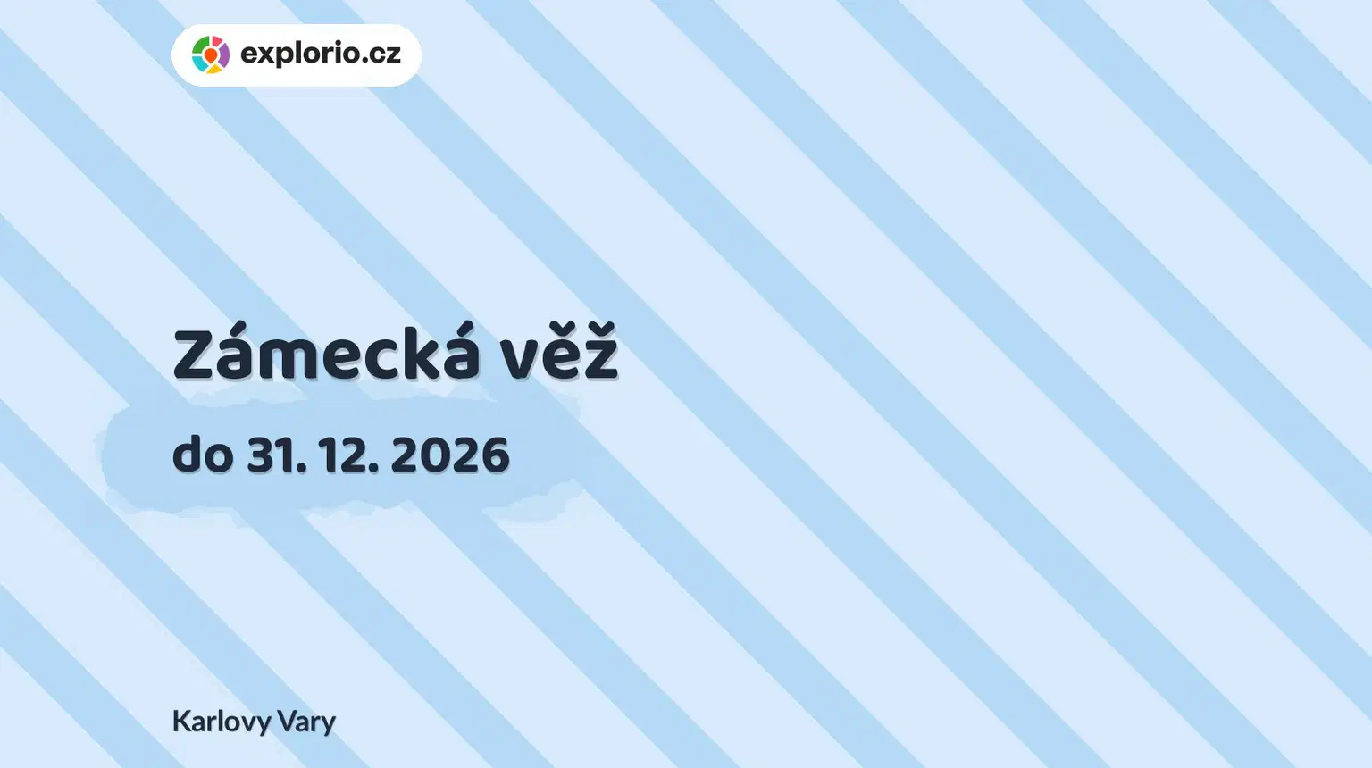 Zámecká věž – prohlídky a Muzea, Karlovy Vary