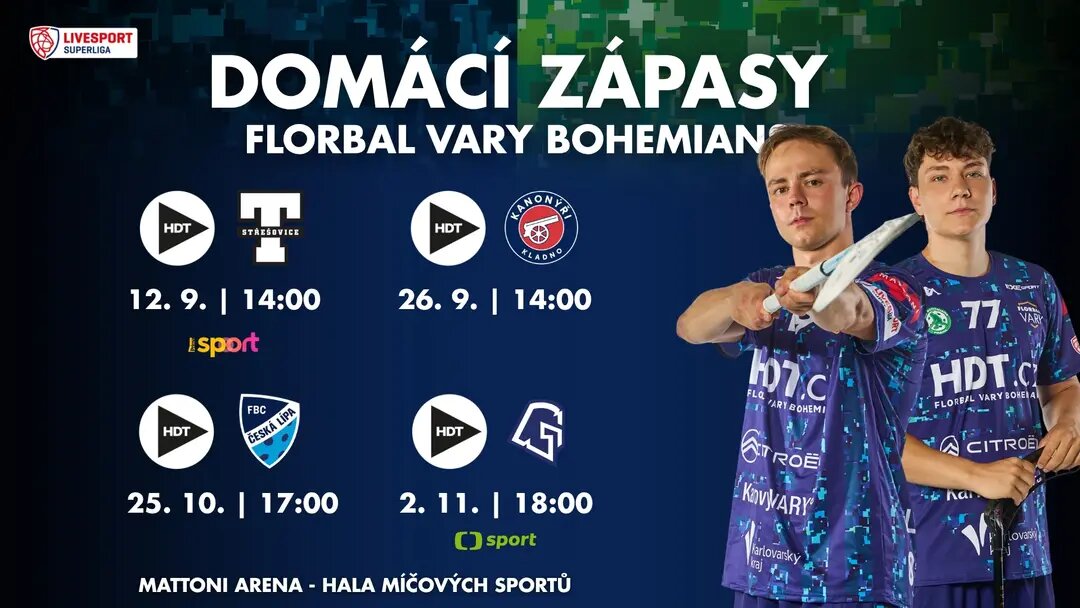 HDT.cz Florbal Vary Bohemians – sport a Pohyb, Karlovy Vary – fotka 2