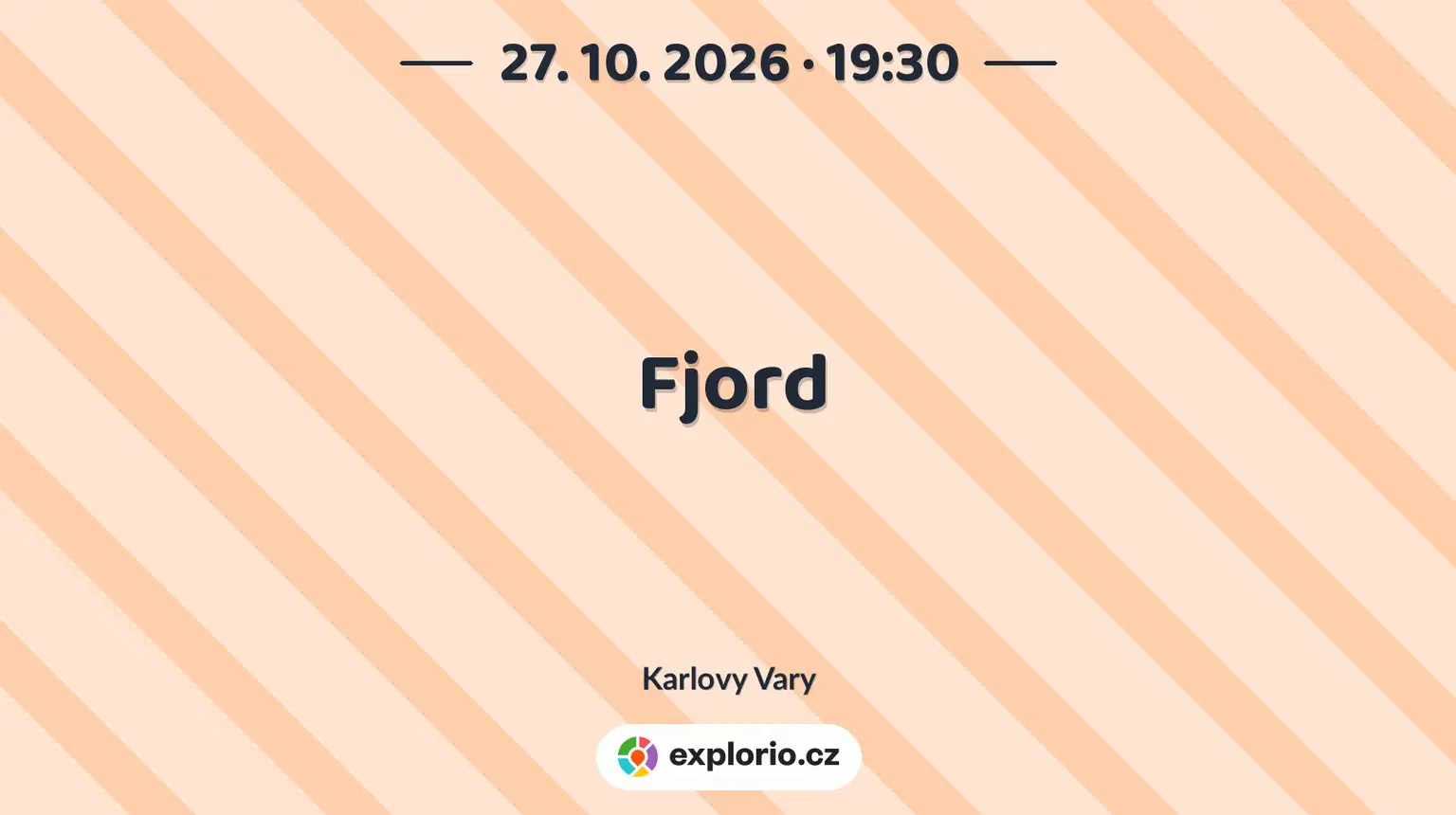 Fjord – divadlo, Hudba a Kino, Karlovy Vary