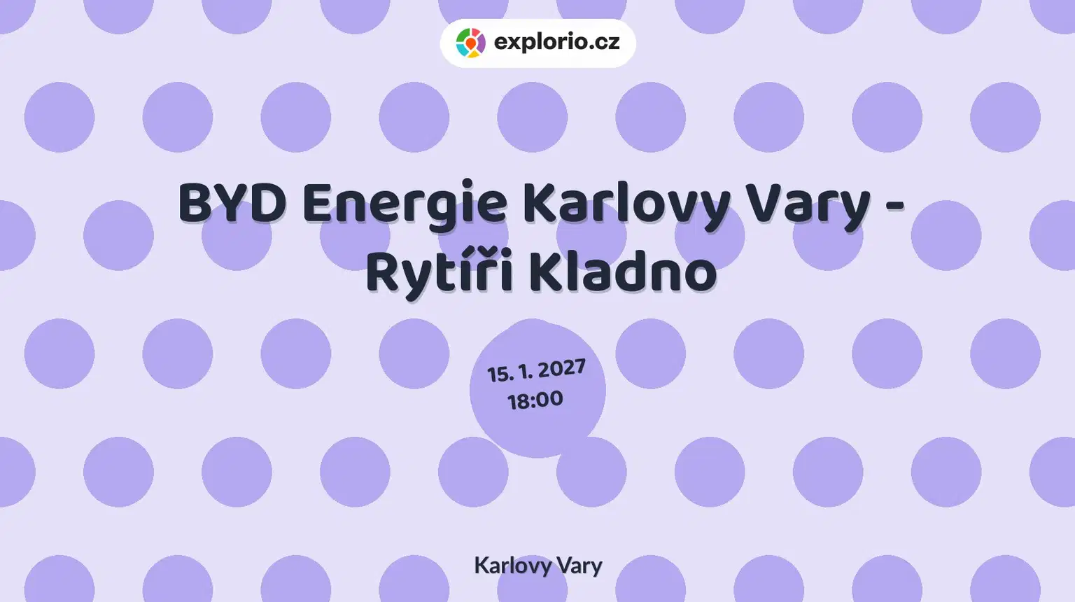 BYD Energie Karlovy Vary - Rytíři Kladno – sport a Pohyb, Karlovy Vary