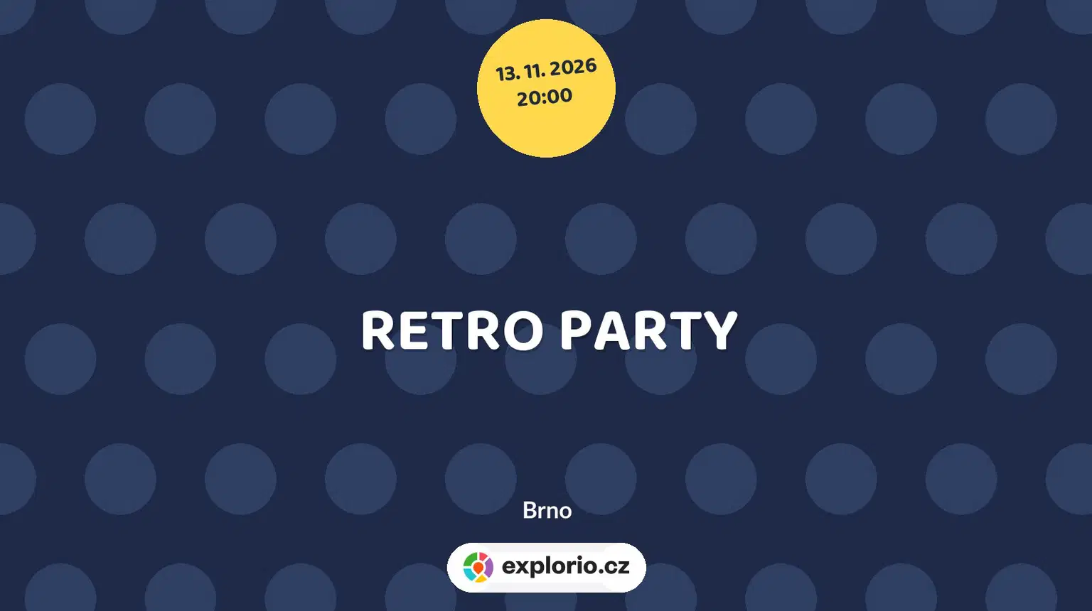 RETRO PARTY – divadlo, Hudba a Kino, Brno