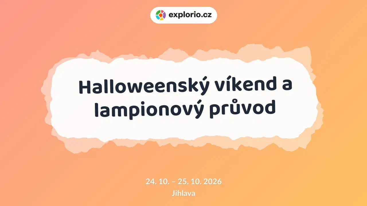 Halloweenský víkend a lampionový průvod – festivaly a Slavnosti, Jihlava