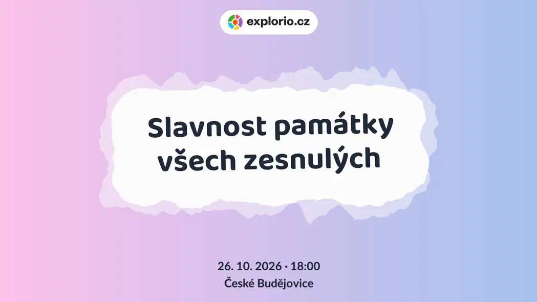 Slavnost památky všech zesnulých – festivaly a Slavnosti, České Budějovice