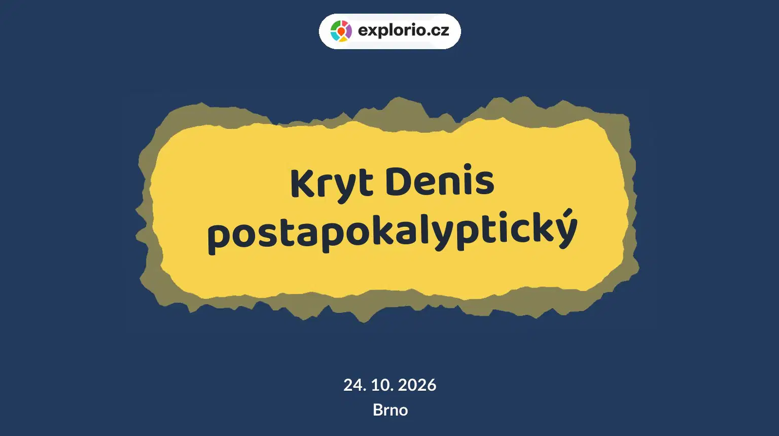 Kryt Denis postapokalyptický – prohlídky a Muzea, Brno