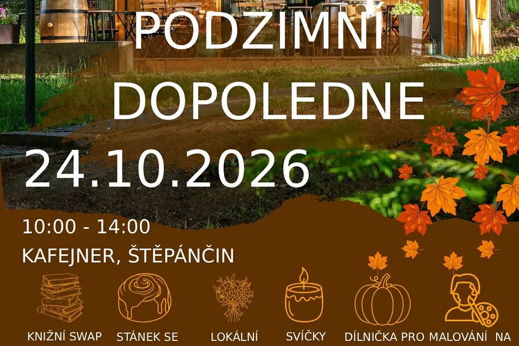 Podzimní dopoledne v Kafejneru – festivaly a Slavnosti, Prachatice – fotka 2