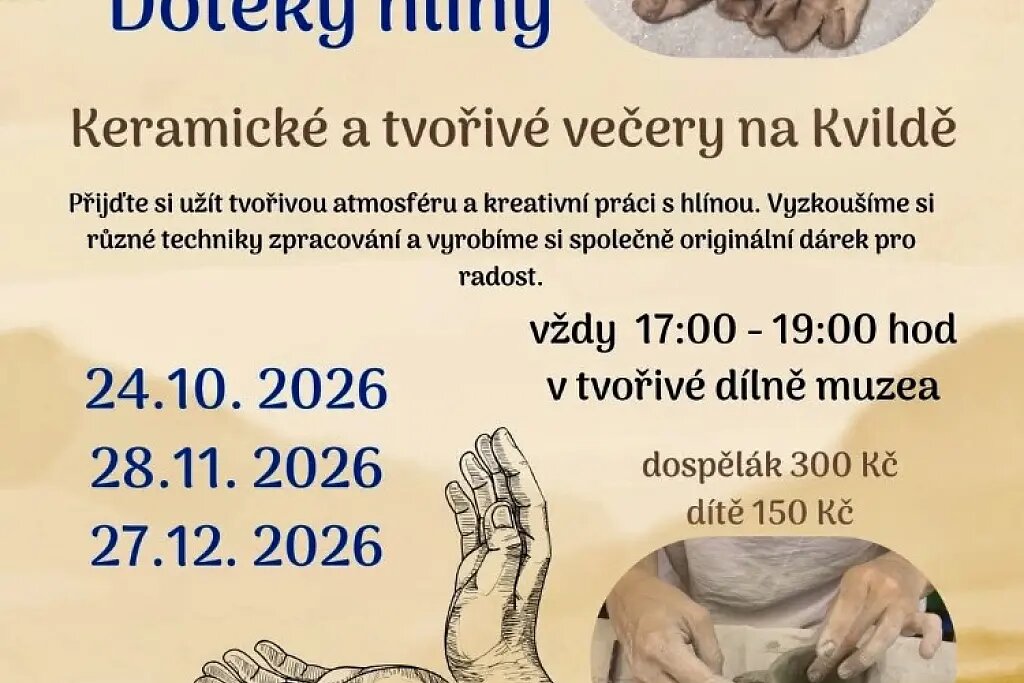 Workshop: Šumavské Doteky hlíny – tvořivé dílny a Workshopy, Kvilda – fotka 2